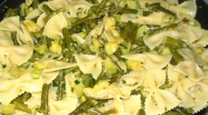 Read more about the article Pasta Farfalle alla carbonara di verdure
