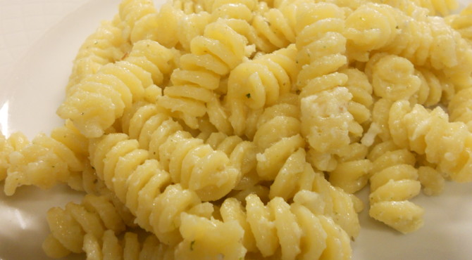 Read more about the article Fusilli alla crema di formaggi